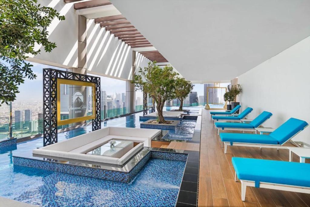 Magical With Rooftop Pool & Burj Khalifa View Appartement *